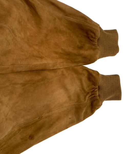 COACH（コーチ）COACH (コーチ) スエードレザーブルゾン ブラウン サイズ:Sの古着・服飾アイテム