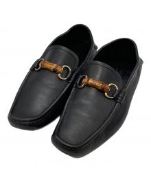 GUCCI（グッチ）の古着「ドライビングシューズ」｜ブラック