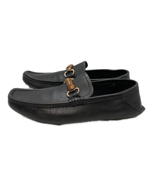 GUCCI（グッチ）GUCCI (グッチ) ドライビングシューズ ブラック サイズ:7の古着・服飾アイテム