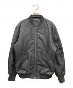 DIESELディーゼル）の古着「MA-1ジャケット」｜ブラック