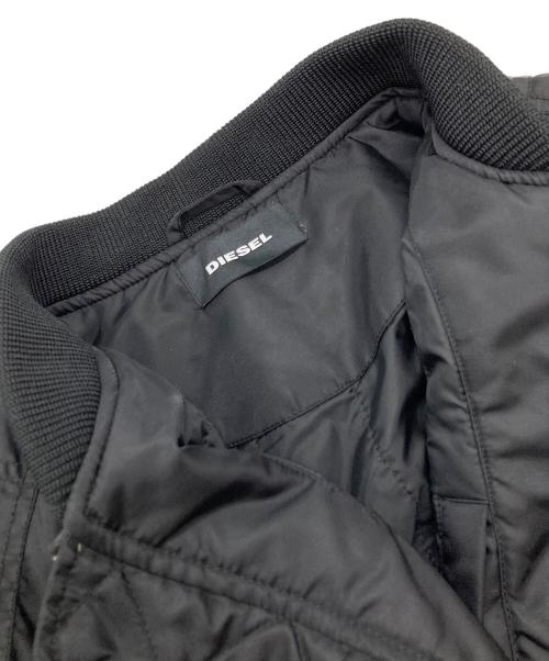 DIESEL（ディーゼル）DIESEL (ディーゼル) MA-1ジャケット ブラック サイズ:Ｍの古着・服飾アイテム
