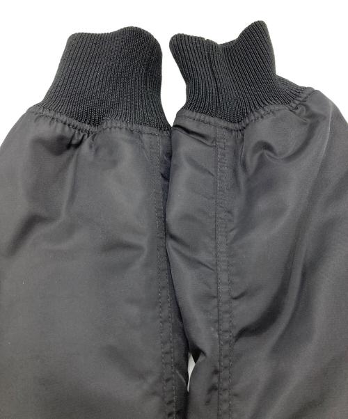 DIESEL（ディーゼル）DIESEL (ディーゼル) MA-1ジャケット ブラック サイズ:Ｍの古着・服飾アイテム