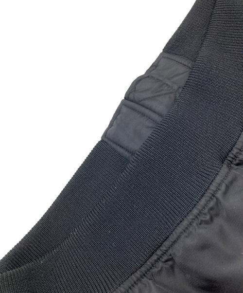 DIESEL（ディーゼル）DIESEL (ディーゼル) MA-1ジャケット ブラック サイズ:Ｍの古着・服飾アイテム
