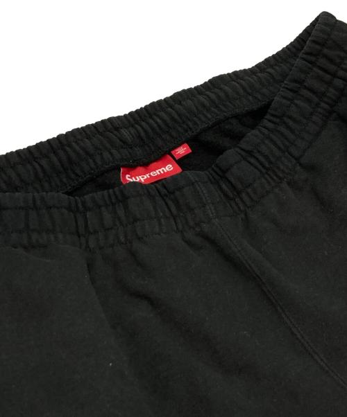 SUPREME（シュプリーム）SUPREME (シュプリーム) satin applique sweatpant ブラック サイズ:XLの古着・服飾アイテム