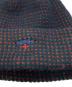 中古・古着 Noah (ノア) Tri-Color Beanie ネイビー×レッド：6000円