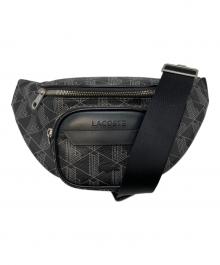 LACOSTE（ラコステ）の古着「ボディバッグ」｜ブラック