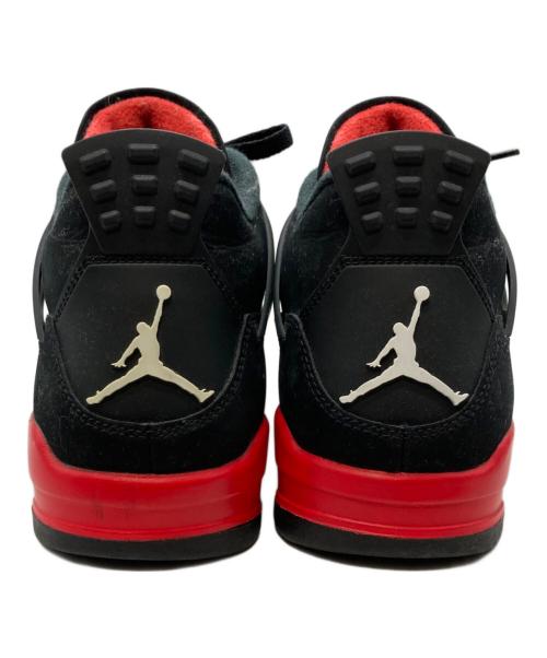 NIKE（ナイキ）NIKE (ナイキ) AIR JORDAN 4 RETRO ブラック サイズ:27.5cmの古着・服飾アイテム