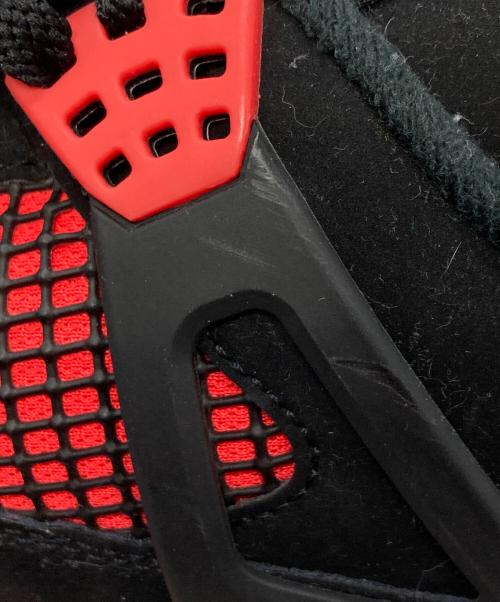 NIKE（ナイキ）NIKE (ナイキ) AIR JORDAN 4 RETRO ブラック サイズ:27.5cmの古着・服飾アイテム