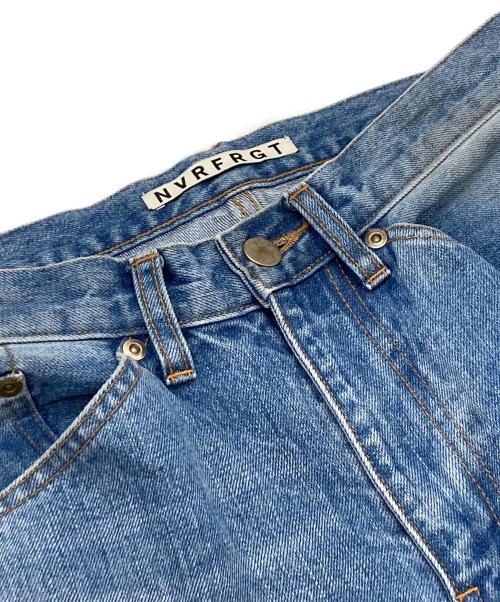 NVRFRGT（ネヴァーフォーゲット）NVRFRGT (ネヴァーフォーゲット) 25SS/3D TWISTED JEANS 2.0 DISTRESSED FADED INDIGO インディゴ サイズ:1の古着・服飾アイテム