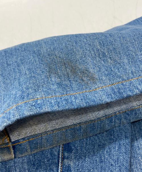 NVRFRGT（ネヴァーフォーゲット）NVRFRGT (ネヴァーフォーゲット) 25SS/3D TWISTED JEANS 2.0 DISTRESSED FADED INDIGO インディゴ サイズ:1の古着・服飾アイテム