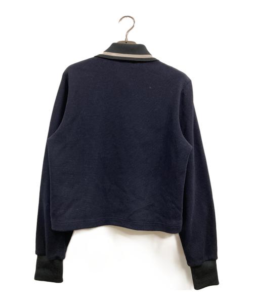 KOLOR（カラー）KOLOR (カラー) 25AW 切替ポロトップ ブラック サイズ:2の古着・服飾アイテム