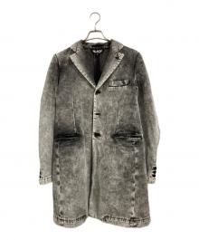 BLACK COMME des GARCONS（ブラックコムデギャルソン）の古着「デニムコート /AD2020」｜グレー