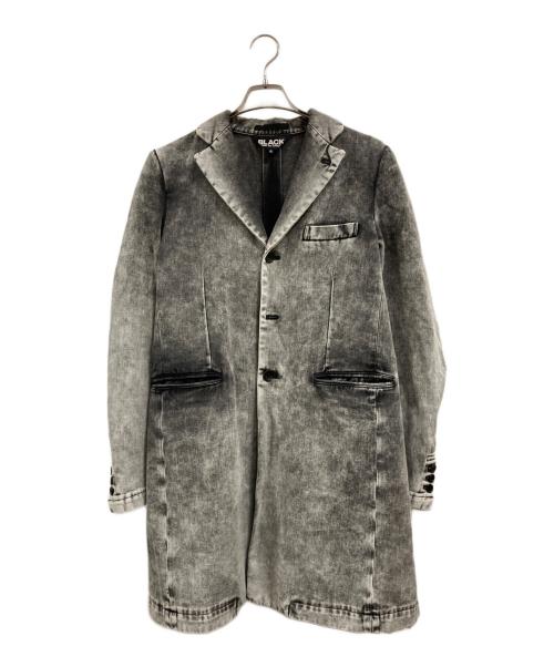 BLACK COMME des GARCONS（ブラックコムデギャルソン）BLACK COMME des GARCONS (ブラックコムデギャルソン) デニムコート /AD2020 グレー サイズ:Sの古着・服飾アイテム
