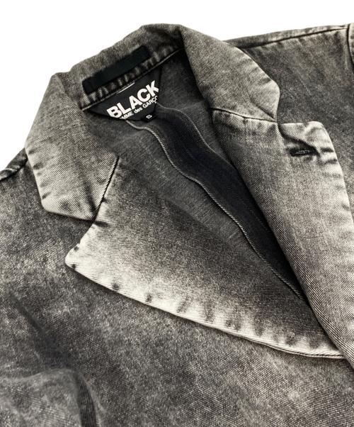 BLACK COMME des GARCONS（ブラックコムデギャルソン）BLACK COMME des GARCONS (ブラックコムデギャルソン) デニムコート /AD2020 グレー サイズ:Sの古着・服飾アイテム