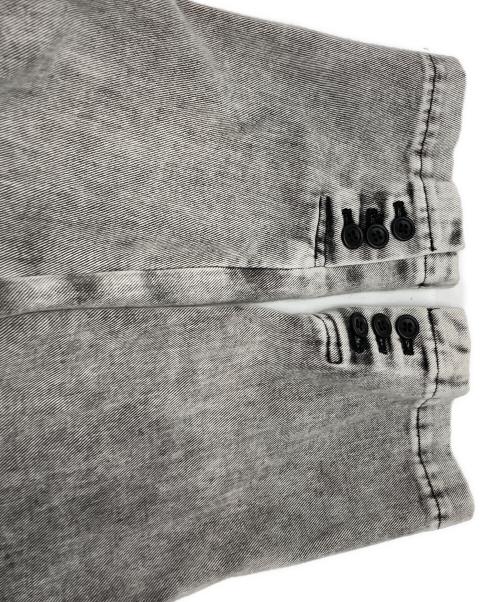 BLACK COMME des GARCONS（ブラックコムデギャルソン）BLACK COMME des GARCONS (ブラックコムデギャルソン) デニムコート /AD2020 グレー サイズ:Sの古着・服飾アイテム