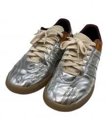 adidas×WALES BONNER（アディダス×ウェールズボナー）の古着「MN SAMBA METALLIC SILVMT」｜シルバー×ブラウン