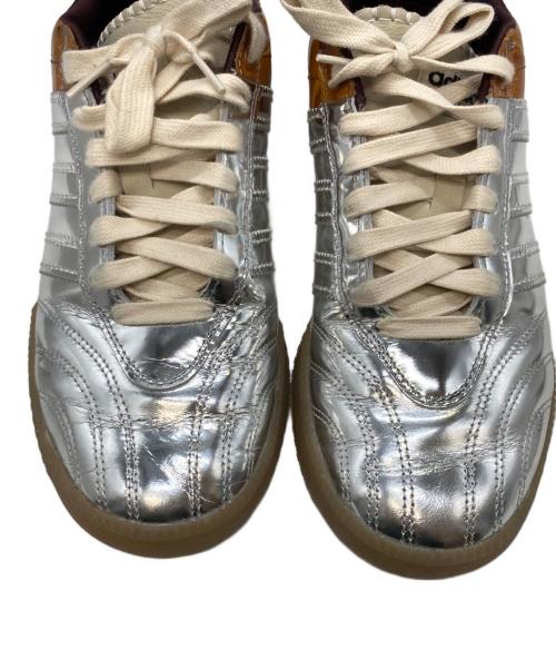 adidas（アディダス）adidas (アディダス) WALES BONNER (ウェールズボナー) MN SAMBA METALLIC SILVMT シルバー×ブラウン サイズ:27.5cmの古着・服飾アイテム