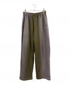 X-LARGE×DexFilmzエクストララージ×）の古着「WIDE SWEAT PANTS」｜パープル×ブラウン