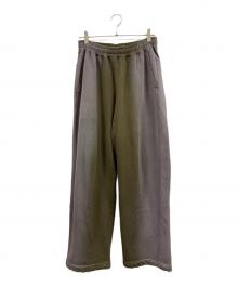 X-LARGE×DexFilmz（エクストララージ）の古着「WIDE SWEAT PANTS」｜パープル×ブラウン
