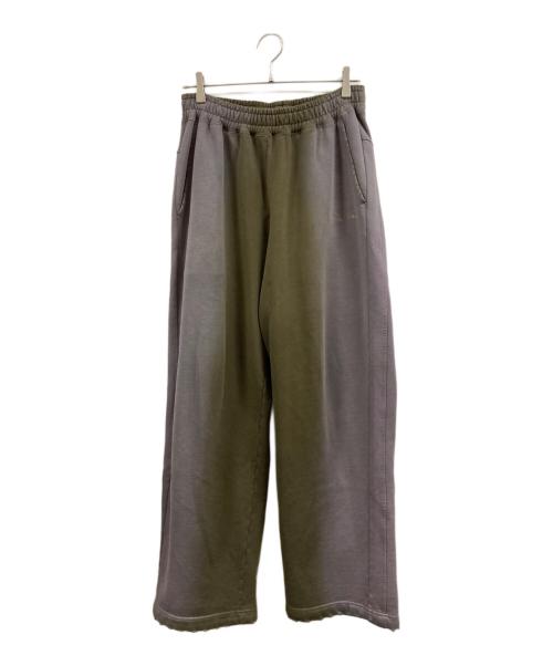 X-LARGE（エクストララージ）X-LARGE (エクストララージ) DexFilmz WIDE SWEAT PANTS パープル×ブラウン サイズ:Ｍの古着・服飾アイテム