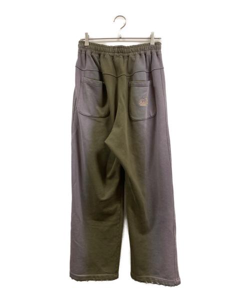 X-LARGE（エクストララージ）X-LARGE (エクストララージ) DexFilmz WIDE SWEAT PANTS パープル×ブラウン サイズ:Ｍの古着・服飾アイテム