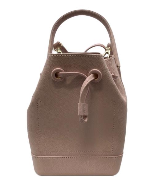 FRAY ID（フレイ アイディー）FRAY ID (フレイ アイディー) リボンバッグ ピンクの古着・服飾アイテム