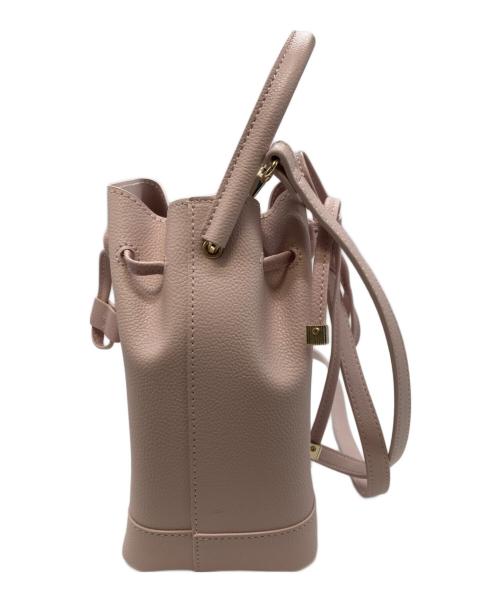 FRAY ID（フレイ アイディー）FRAY ID (フレイ アイディー) リボンバッグ ピンクの古着・服飾アイテム