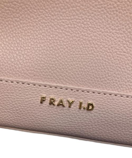 FRAY ID（フレイ アイディー）FRAY ID (フレイ アイディー) リボンバッグ ピンクの古着・服飾アイテム