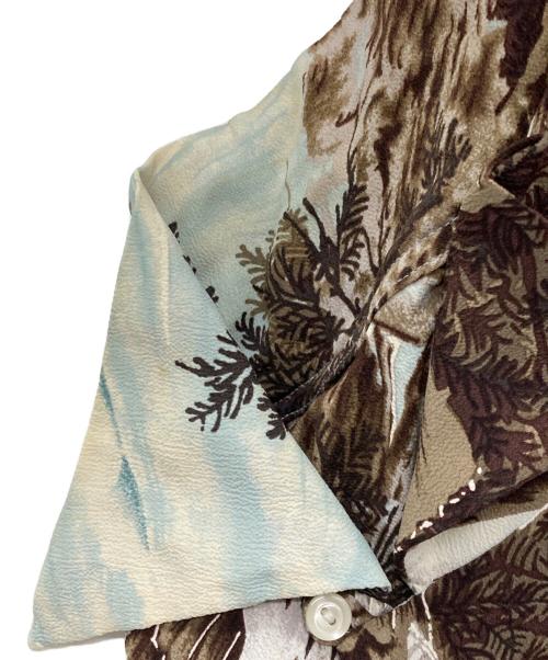 Sun Surf（サンサーフ）Sun Surf (サンサーフ) EAGLE&SWEET FISH ブルー×ブラウン サイズ:Lの古着・服飾アイテム