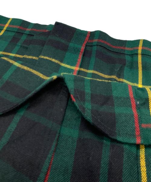 POLO RALPH LAUREN（ポロ・ラルフローレン）POLO RALPH LAUREN (ポロ・ラルフローレン) タータンチェックテーラードジャケット グリーン サイズ:Sの古着・服飾アイテム
