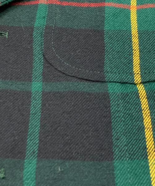 POLO RALPH LAUREN（ポロ・ラルフローレン）POLO RALPH LAUREN (ポロ・ラルフローレン) タータンチェックテーラードジャケット グリーン サイズ:Sの古着・服飾アイテム