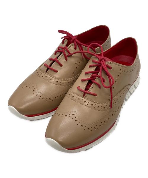 COLE HAAN（コールハーン）COLE HAAN (コールハーン) ゼログランド オックスフォード ベージュ サイズ:8Bの古着・服飾アイテム