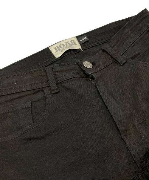 ROAR Denim（ロアーデニム）ROAR Denim (ロアーデニム) デニムパンツ ブラック サイズ:34/34の古着・服飾アイテム