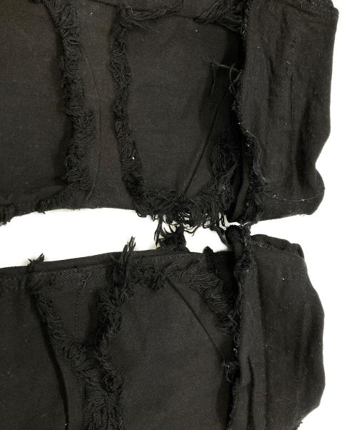 ROAR Denim（ロアーデニム）ROAR Denim (ロアーデニム) デニムパンツ ブラック サイズ:34/34の古着・服飾アイテム