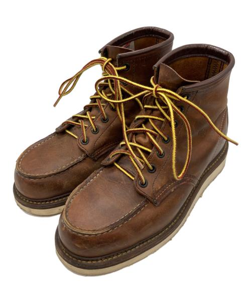 RED WING（レッドウィング）RED WING (レッドウィング) 6-inch Classic Moc ブラウン サイズ:UK 6 1/2 (24.5CM)の古着・服飾アイテム