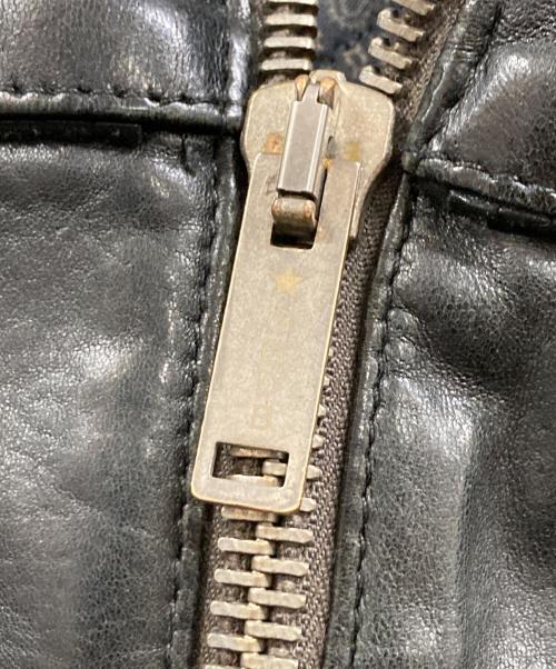 GOLDEN GOOSE（ゴールデングース）GOLDEN GOOSE (ゴールデングース) レザージャケット ブラック サイズ:XXSの古着・服飾アイテム