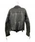 GOLDEN GOOSE (ゴールデングース) レザージャケット ブラック サイズ:XXS：25000円