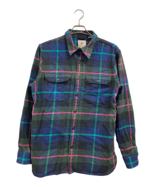 LEVI'S（リーバイス）LEVI'S (リーバイス) チェックシャツ グリーン サイズ:Sの古着・服飾アイテム
