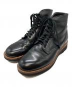 Aldenオールデン）の古着「レースアップブーツ」｜ブラック