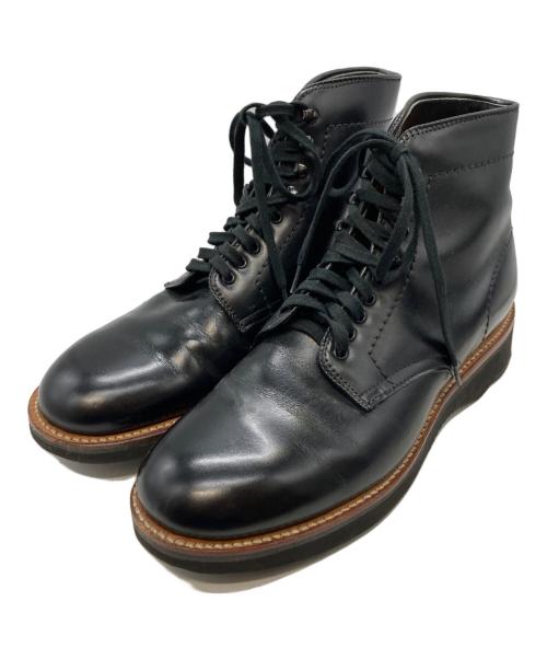 Alden（オールデン）Alden (オールデン) レースアップブーツ ブラック サイズ: 6 1/2Dの古着・服飾アイテム