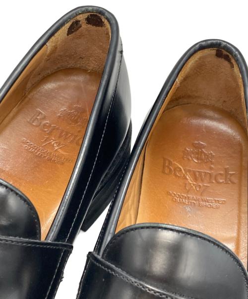 berwick（バーウィック）berwick (バーウィック) コインローファー ブラック サイズ:6の古着・服飾アイテム