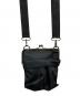 中古・古着 GROUND Y (グラウンドワイ) SHOULDER BAG WITH CLASP CLOSURE ブラック：6000円