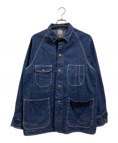 極美品 orslow 1950 デニムカバーオール インディゴ 2 日本製 中古・古着通販】orSlow (オアスロウ) 1950カバーオール インディゴ
