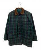 GAPギャップ）の古着「ブラックウォッチ ハンティングジャケット」｜グリーン