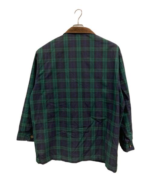 GAP（ギャップ）GAP (ギャップ) ブラックウォッチ ハンティングジャケット グリーン サイズ:Sの古着・服飾アイテム