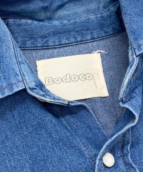 Bodocos（ボドコス）Bodocos (ボドコス) Wide Denim Shirt Jacket L-1 インディゴ サイズ:表記無しの古着・服飾アイテム