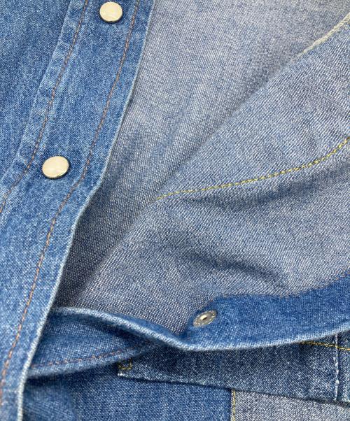 Bodocos（ボドコス）Bodocos (ボドコス) Wide Denim Shirt Jacket L-1 インディゴ サイズ:表記無しの古着・服飾アイテム