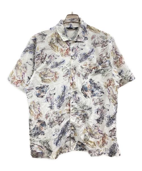 THE NORTH FACE（ザ ノース フェイス）THE NORTH FACE (ザ ノース フェイス) S/S Walls Shirt ホワイト サイズ:Lの古着・服飾アイテム