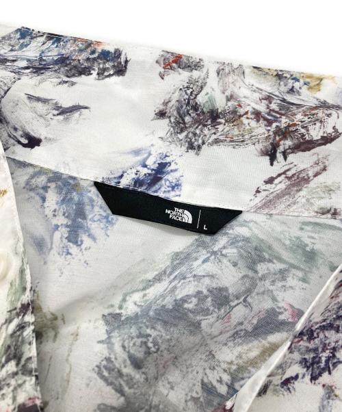THE NORTH FACE（ザ ノース フェイス）THE NORTH FACE (ザ ノース フェイス) S/S Walls Shirt ホワイト サイズ:Lの古着・服飾アイテム