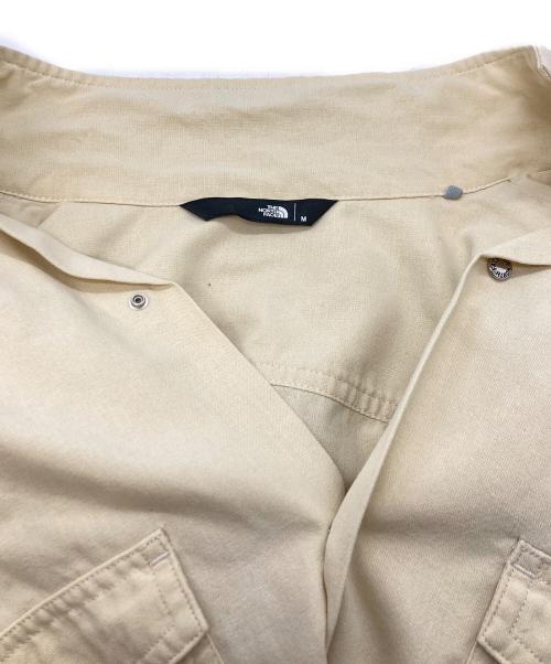 THE NORTH FACE（ザ ノース フェイス）THE NORTH FACE (ザ ノース フェイス) ショートスリーブユーティリティシャツ イエロー サイズ:Ｍの古着・服飾アイテム